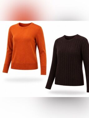 FALL CASHMERE BUNDLE XS- Get 2 sweaters for just $19 total